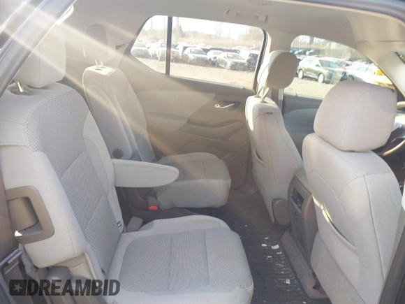 2020 Chevrolet Traverse LT Cloth with VIN 1GNERGKW9LJ151852, listed as a IAAI auction lot 41726690 with 92,671 mi miles. Bid and sale history available at carsss.com. Image 8.