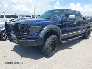 2009 Ford F-150 XL with VIN 1FTPW14V19FA05467, listed as a IAAI auction lot 42566023 with 106,755 mi miles and . Bid and sale history available at DreamBid. Image 2.