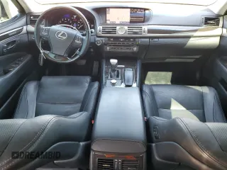 2014 Lexus LS 460 L with VIN JTHGL5EF6E5053021, listed as a Copart auction lot 53910455 with 187,907 mi miles and Salvage title. Bid and sale history available at DreamBid. Image 8.