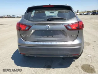 2017 Nissan Rogue Sport SV with VIN JN1BJ1CP8HW032081, listed as a Copart auction lot 53819105 with 80,707 mi miles and Salvage Title. Bid and sale history available at carsss.com. Image 6.