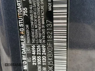 2013 Mercedes-Benz E 350 with VIN WDDKJ5KBXDF182137, listed as a Copart auction lot 56975345 with 99,877 mi miles and Clean title. Bid and sale history available at DreamBid. Image 12.