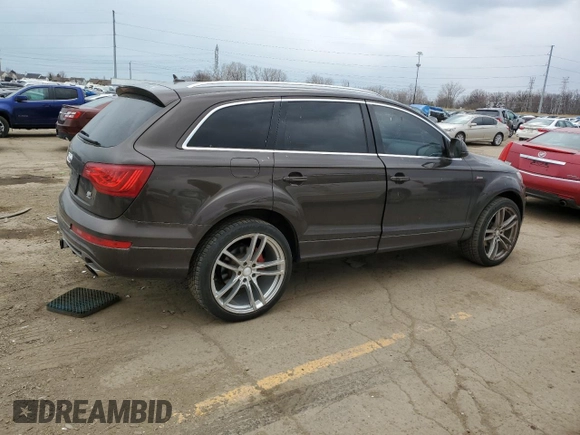 2012 Audi Q7 3.0T S line Prestige with VIN WA1DGBFE5CD003267, listed as a Copart auction lot 50973885 with 154,625 mi miles and Clean Title. Bid and sale history available at carsss.com. Image 3.