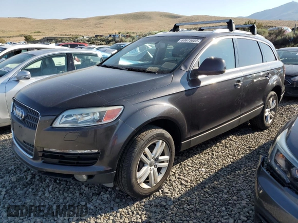 2008 Audi Q7 Premium с VIN WA1BY74LX8D042317, выставлен на аукционе Copart как лот 63675685 с пробегом 179 754 миль миль и Чистый • Clean title. История ставок и продаж доступна на DreamBid. Изображение 1.