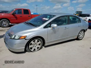 2006 Honda Civic LX with VIN 1HGFA16586L005777, listed as a Copart auction lot 61846745 with Not provided miles and Salvage title. Bid and sale history available at DreamBid. Image 1.