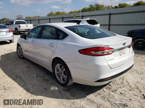 2018 Ford Fusion Hybrid SE with VIN 3FA6P0LU3JR141589, listed as a Copart auction lot 68377772 with 84,294 mi miles. Bid and sale history available at carsss.com. Image 2.