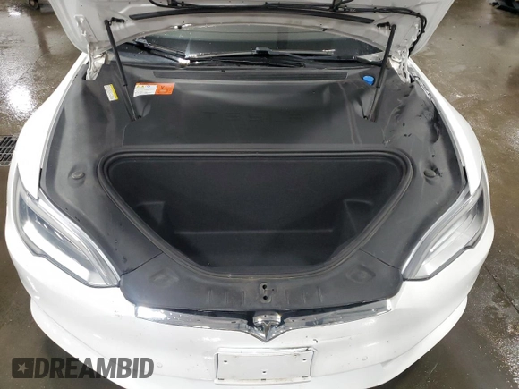 2016 Tesla Model S 90D with VIN 5YJSA1E22GF150015, listed as a Copart auction lot 61559375 with 75,609 mi miles and Salvage title. Bid and sale history available at DreamBid. Image 11.