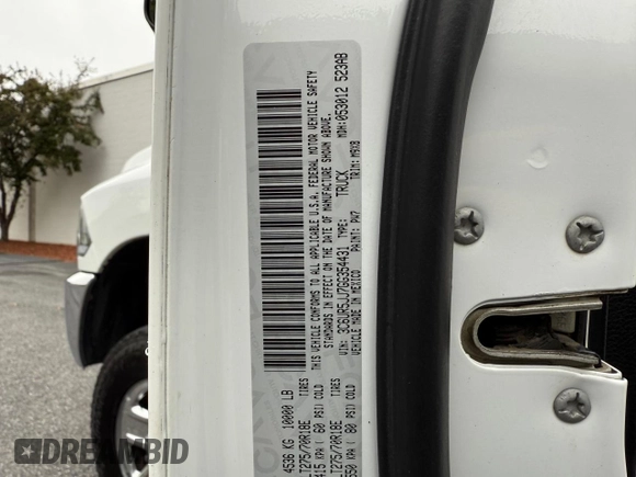 2016 Ram 2500 SLT with VIN 3C6UR5JJ7GG354431, listed as a Copart auction lot 64701725 with 270,516 mi miles and Clean title. Bid and sale history available at DreamBid. Image 10.