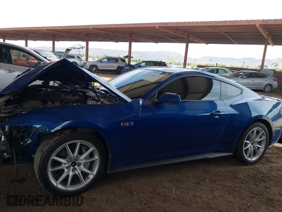 2024 Ford Mustang GT with VIN 1FA6P8CF8R5416890, listed as a IAAI auction lot 42382113 with 13,453 mi miles and . Bid and sale history available at DreamBid. Image 14.