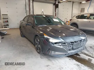 2021 Hyundai Elantra SEL with VIN 5NPLN4AG8MH029708, listed as a IAAI auction lot 41613231 with 68,802 mi miles. Bid and sale history available at carsss.com. Image 1.