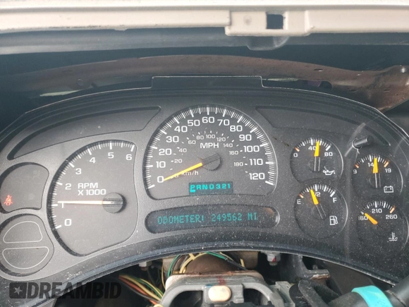 2004 GMC Yukon SLT with VIN 1GKEK13Z74R260126, listed as a Copart auction lot 86944354 with 249,562 mi miles and Salvage Title. Bid and sale history available at carsss.com. Image 9.