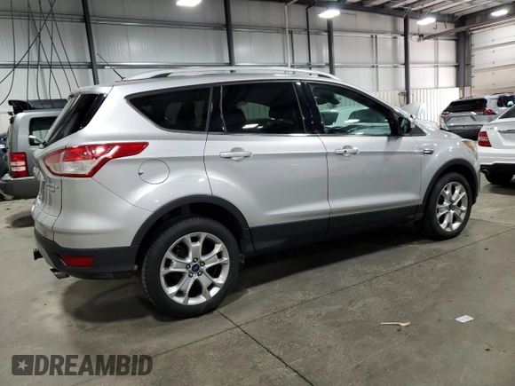 2016 Ford Escape Titanium with VIN 1FMCU9J95GUC27654, listed as a Copart auction lot 51950575 with 101,220 mi miles and Salvage Title. Bid and sale history available at carsss.com. Image 3.