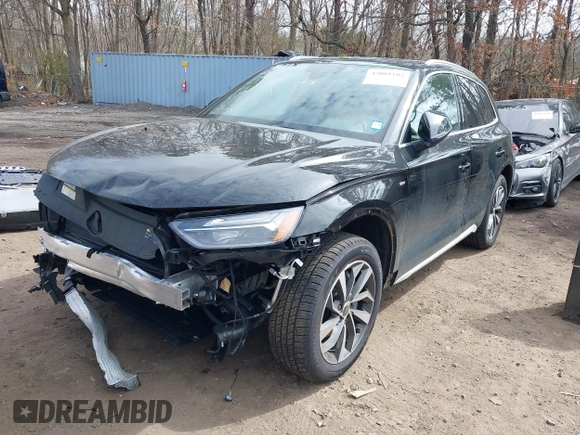 2025 Audi Q5 S line Premium Plus with VIN WA1EAAFY2S2035114, listed as a IAAI auction lot 42001102 with 778 mi miles and . Bid and sale history available at DreamBid. Image 6.