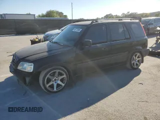 1998 Honda CR-V LX with VIN JHLRD284XWC003478, listed as a Copart auction lot 48770595 with 186,712 mi miles and Salvage Title. Bid and sale history available at carsss.com. Image 1.