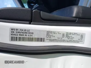 2022 Jeep Grand Cherokee Laredo E с VIN 1C4RJFAG4NC120103, выставлен на аукционе IAAI как лот 42152123 с пробегом 58 032 миль миль и . История ставок и продаж доступна на DreamBid. Изображение 9.