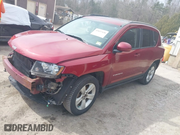 2015 Jeep Compass High Altitude Edition with VIN 1C4NJCEA8FD126274, listed as a IAAI auction lot 41837430 with 119,444 mi miles. Bid and sale history available at carsss.com. Image 17.