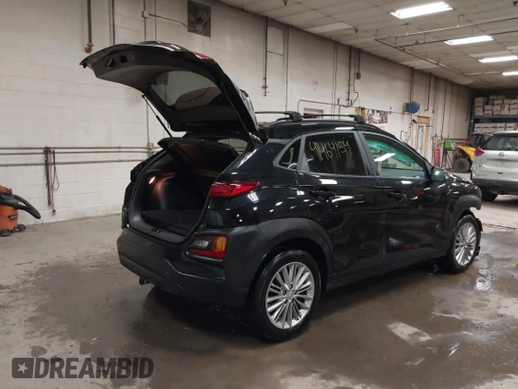 2021 Hyundai Kona SEL Plus with VIN KM8K6CAA8MU739661, listed as a IAAI auction lot 41464154 with 36,287 mi miles. Bid and sale history available at carsss.com. Image 4.
