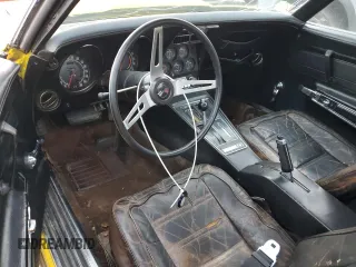 1972 Chevrolet Corvette with VIN 1Z37K2S521218, listed as a Copart auction lot 84444904 with 71,326 mi miles and Salvage title. Bid and sale history available at DreamBid. Image 8.
