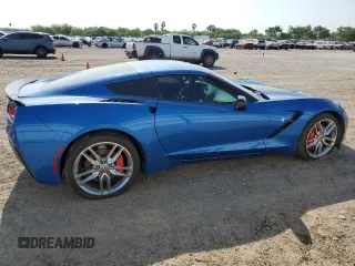 2014 Chevrolet Corvette Z51 2LT with VIN 1G1YK2D76E5131145, listed as a Copart auction lot 54591555 with 52,025 mi miles and Salvage title. Bid and sale history available at DreamBid. Image 3.