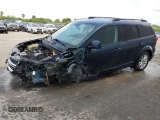 2014 Dodge Journey SXT with VIN 3C4PDCBB9ET280403, listed as a Copart auction lot 47080705 with 153,383 mi miles and Clean Title. Bid and sale history available at carsss.com. Image 1.