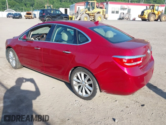 2012 Buick Verano Group with VIN 1G4PS5SK8C4174623, listed as a IAAI auction lot 42557846 with 57,519 mi miles and . Bid and sale history available at DreamBid. Image 3.