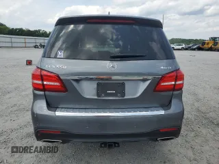 2018 Mercedes-Benz GLS 550 with VIN 4JGDF7DEXJB134109, listed as a Copart auction lot 56599125 with 62,280 mi miles and Salvage title. Bid and sale history available at DreamBid. Image 6.