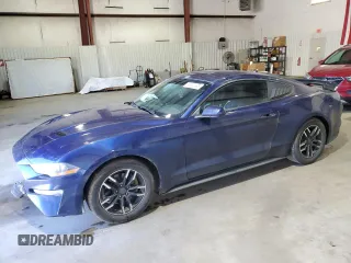 2018 Ford Mustang EcoBoost with VIN 1FA6P8TH6J5184358, listed as a Copart auction lot 46932365 with 99,741 mi miles and Clean Title. Bid and sale history available at carsss.com. Image 1.