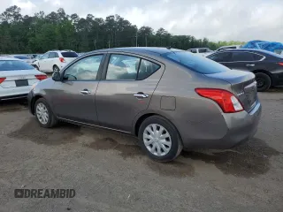 2012 Nissan Versa S with VIN 3N1CN7AP4CL827013, listed as a Copart auction lot 53342115 with 127,507 mi miles and Salvage Title. Bid and sale history available at carsss.com. Image 2.