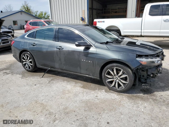 2017 Chevrolet Malibu LT with VIN 1G1ZE5ST9HF195031, listed as a Copart auction lot 51978495 with 166,945 mi miles and Salvage Title. Bid and sale history available at carsss.com. Image 4.