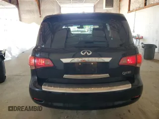 2016 Infiniti QX80 Limited with VIN JN8AZ2NE6G9123242, listed as a Copart auction lot 56198345 with 114,478 mi miles and Salvage title. Bid and sale history available at DreamBid. Image 6.