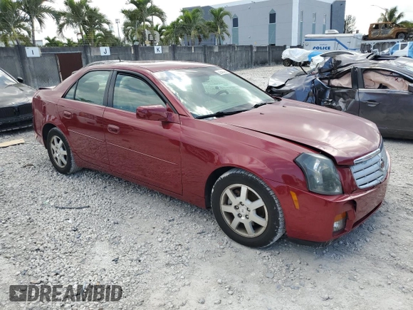2007 Cadillac CTS with VIN 1G6DP577X70108409, listed as a Copart auction lot 52540735 with 19,518 mi miles and Salvage Title. Bid and sale history available at carsss.com. Image 4.