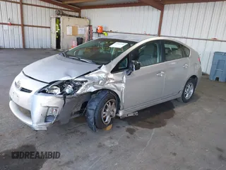 2010 Toyota Prius II with VIN JTDKN3DU5A1310245, listed as a IAAI auction lot 42003184 with 115,217 mi miles. Bid and sale history available at carsss.com. Image 18.