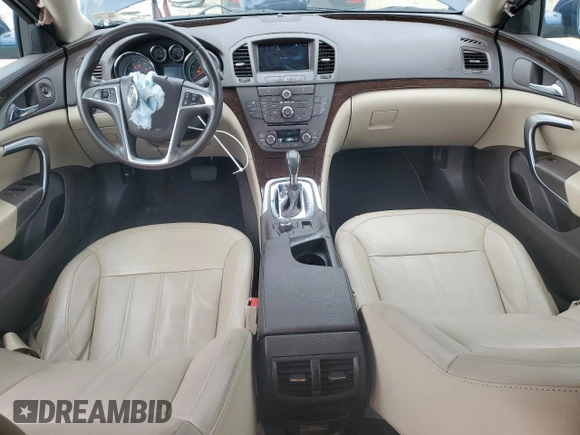 2011 Buick Regal CXL RL6 with VIN W04GU5GC9B1008105, listed as a Copart auction lot 47742665 with 77,717 mi miles and Salvage Title. Bid and sale history available at carsss.com. Image 8.