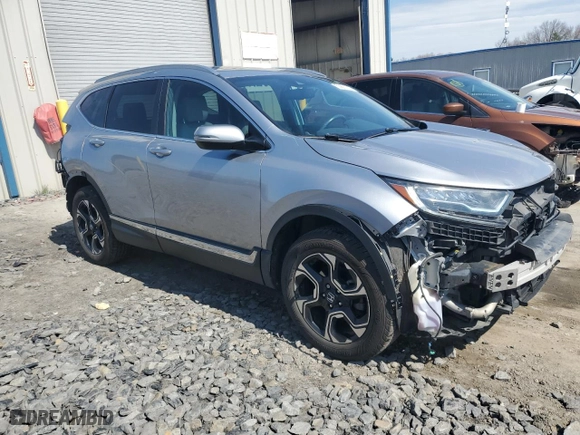 2017 Honda CR-V Touring with VIN 2HKRW2H93HH613054, listed as a Copart auction lot 53601775 with 97,648 mi miles and Salvage Title. Bid and sale history available at carsss.com. Image 4.