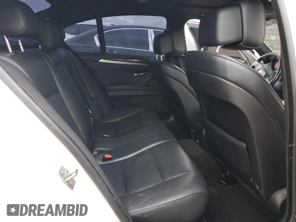 2013 BMW 5 Series 535i with VIN WBAFR7C50DC827773, listed as a Copart auction lot 47591385 with 132,510 mi miles and Salvage Title. Bid and sale history available at DreamBid. Image 10.