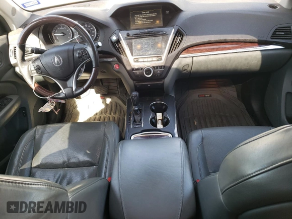 2014 Acura MDX Advance with VIN 5FRYD4H85EB032135, listed as a Copart auction lot 49304545 with 170,139 mi miles and Salvage Title. Bid and sale history available at DreamBid. Image 8.