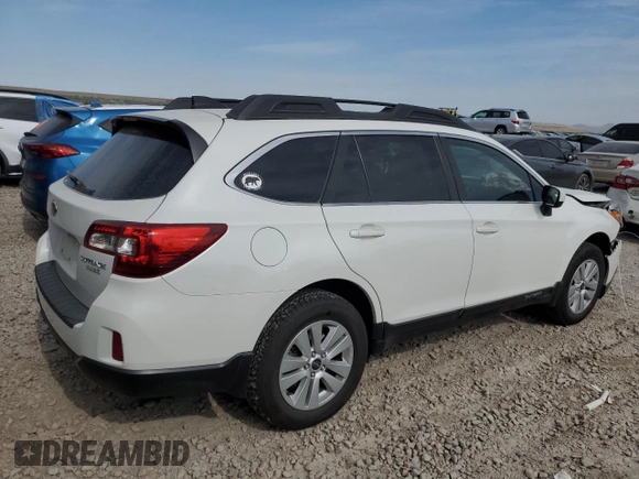 2017 Subaru Outback Premium with VIN 4S4BSACC9H3365376, listed as a Copart auction lot 58941615 with 56,552 mi miles and Salvage title. Bid and sale history available at DreamBid. Image 3.