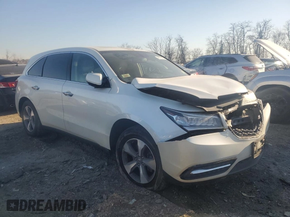 2014 Acura MDX z VIN 5FRYD4H26EB038859, wystawiony jako Copart lot #46517465 z przebiegiem 179 339 mil mil oraz Szkoda całkowita • Salvage title. Historia ofert i sprzedaży dostępna na DreamBid. Obrazek 4.