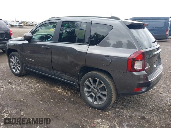 2017 Jeep Compass High Altitude with VIN 1C4NJDEB1HD139854, listed as a IAAI auction lot 41945939 with 79,229 mi miles. Bid and sale history available at carsss.com. Image 3.