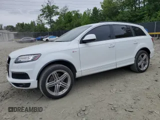 2015 Audi Q7 S line Prestige z VIN WA1DGAFE8FD023785, wystawiony jako Copart lot #56737425 z przebiegiem 134 926 mil mil oraz Szkoda całkowita • Salvage title. Historia ofert i sprzedaży dostępna na DreamBid. Obrazek 1.