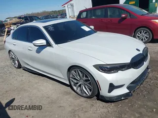 2019 BMW 3 Series 330i with VIN WBA5R1C5XKAJ99366, listed as a IAAI auction lot 41880445 with 48,052 mi miles and . Bid and sale history available at DreamBid. Image 1.