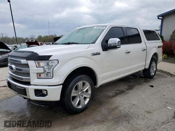 2015 Ford F-150 XLT with VIN 1FTEW1EF3FFB60287, listed as a Copart auction lot 52532545 with 197,411 mi miles and Salvage Title. Bid and sale history available at carsss.com. Image 1.