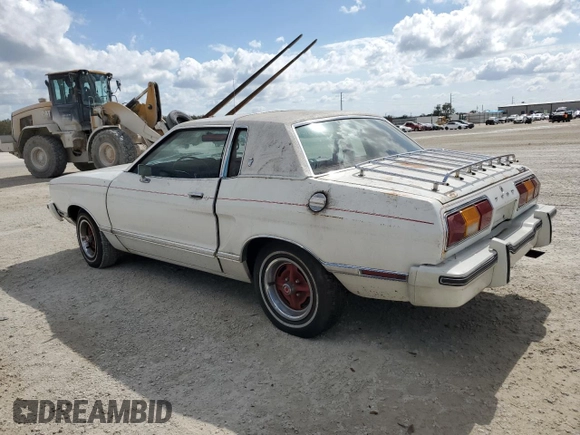 1977 Ford Mustang z VIN 7F04Z150204, wystawiony jako Copart lot #77276344 z przebiegiem 94 802 mil mil oraz Szkoda całkowita • Salvage title. Historia ofert i sprzedaży dostępna na DreamBid. Obrazek 2.