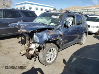 2022 Jeep Renegade Latitude with VIN ZACNJDB12NPN72878, listed as a Copart auction lot 47002805 with Not provided miles and Salvage title. Bid and sale history available at DreamBid. Image 1.
