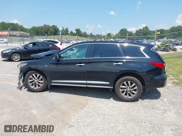 2014 Infiniti QX60 with VIN 5N1AL0MM7EC524031, listed as a IAAI auction lot 42622535 with Not provided miles and . Bid and sale history available at DreamBid. Image 13.