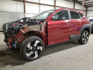 2024 Hyundai Kona Limited with VIN KM8HECA30RU158094, listed as a Copart auction lot 68869524 with 1,171 mi miles and Salvage Title. Bid and sale history available at carsss.com. Image 1.