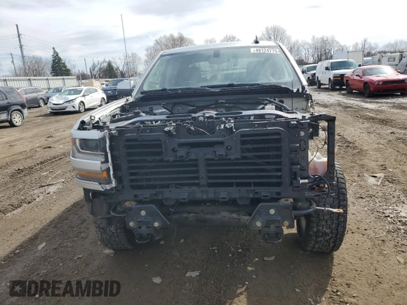 2017 Chevrolet Silverado 1500 LT with VIN 1GCUKREC1HF236295, listed as a Copart auction lot 49124775 with 91,348 mi miles and Clean Title. Bid and sale history available at DreamBid. Image 5.