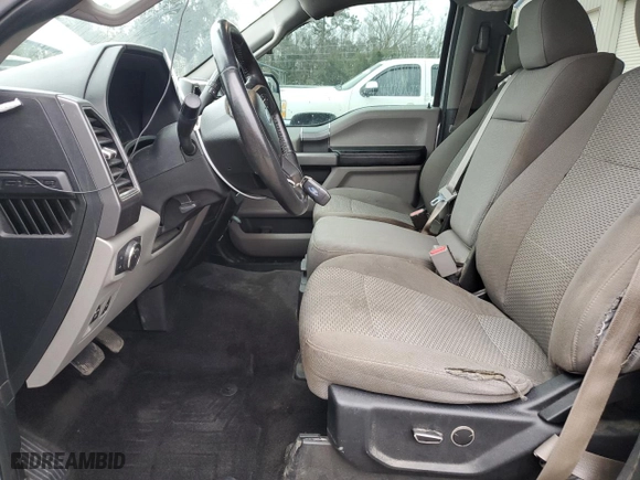 2017 Ford F-150 XL with VIN 1FTEW1CP2HFC55809, listed as a Copart auction lot 45032435 with 136,980 mi miles and Salvage Title. Bid and sale history available at carsss.com. Image 7.