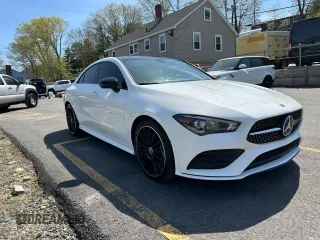 2021 Mercedes-Benz CLA 250 with VIN W1K5J4GBXMN216471, listed as a Copart auction lot 55654575 with 36,667 mi miles and Clean Title. Bid and sale history available at DreamBid. Image 4.