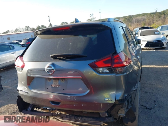 2018 Nissan Rogue SV with VIN JN8AT2MTXJW466386, listed as a IAAI auction lot 41696067 with 115,077 mi miles and . Bid and sale history available at DreamBid. Image 16.