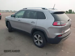 2020 Jeep Cherokee Limited with VIN 1C4PJMDX6LD523966, listed as a IAAI auction lot 42385550 with 40,803 mi miles and . Bid and sale history available at DreamBid. Image 3.